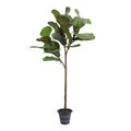 International DS 4 ft. Polyester Potted Fiddle Leaf Fig 74530